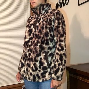 sherpa cheetah jacket